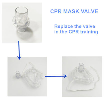 One Person Cpr Pocket Mask With One Way Valve Cardiopulmonary 22mm
