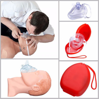 One Person Cpr Pocket Mask With One Way Valve Cardiopulmonary 22mm