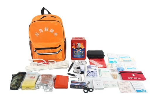 Earthquake Bag Survival First Aid Emergency Kit  Earthquakes Backpack  Disasters Kit Carry Bag case Factory