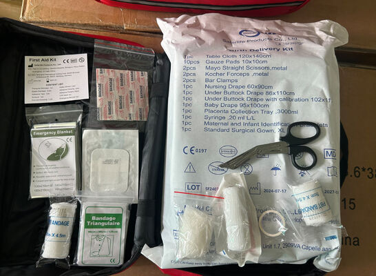 Handheld Shoulder Strap Disposable Medical Emergency Birth Kit,Emergency Birth Kit,already accommodated 19 medical Accessories & Birth delivery Kit