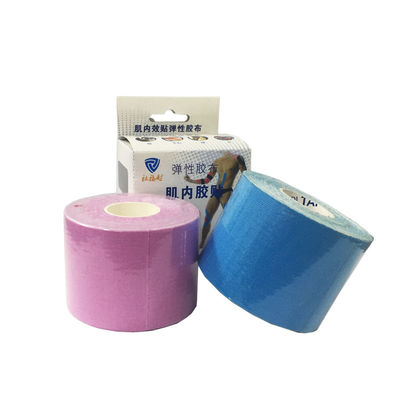 5*25cm fita pré-cortada de cinesiologia impermeável adesivo esportivo gesso atleta fita pré-cortada para pele