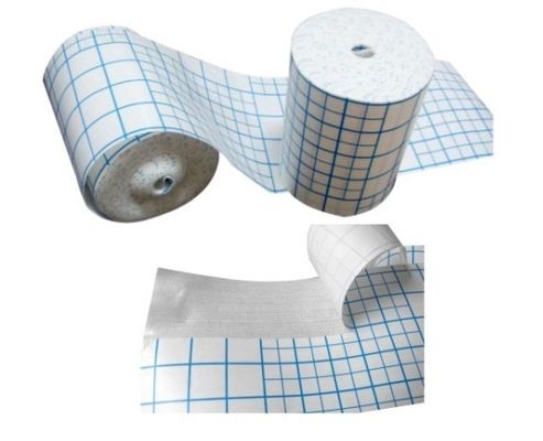 Bandagem adesiva não tecida Fixação de fita fixa Fixação de fita fixação de fita fixação de fita adesiva de rolamento de gesso Bandagem de fita médica