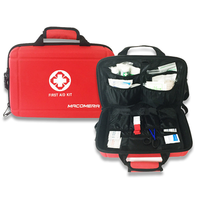 Kit de primeiros socorros EVA de 36x24x13.5cm para viagens familiares