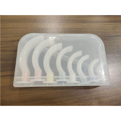 Medical Oral Airway First Aid EMS Equipment Oropharyngeal Airway Tube Soft PE Reinforced Bite Block Smooth Surface