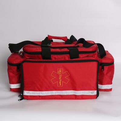 Saco de Ambulância de Primeiros Socorros de Grande Capacidade Vazio Kit de Socorro de Trauma de Sobrevivência para Resgate de Emergência