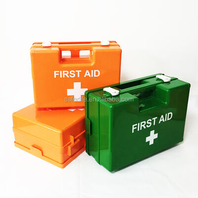 50 Person First Aid Kit 30 Person Supplies OSHA ANSI First Aid Box Workplace Office School Wall Mounted Box White Green Orange