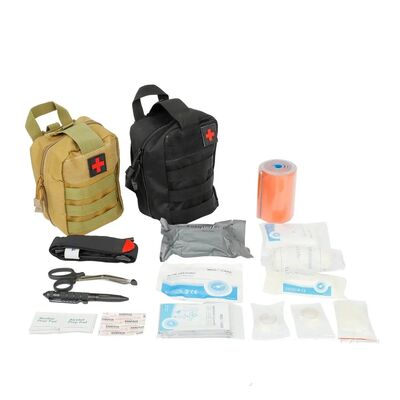 Kit de primeiros socorros táticos de emergência Sobrevivência Acampamento ao ar livre IFAK Saco de ferramentas