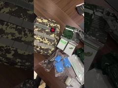 O selo sem fôlego da caixa da atadura do molho da emergência exalou as fontes de IFAK que penetram 15cm